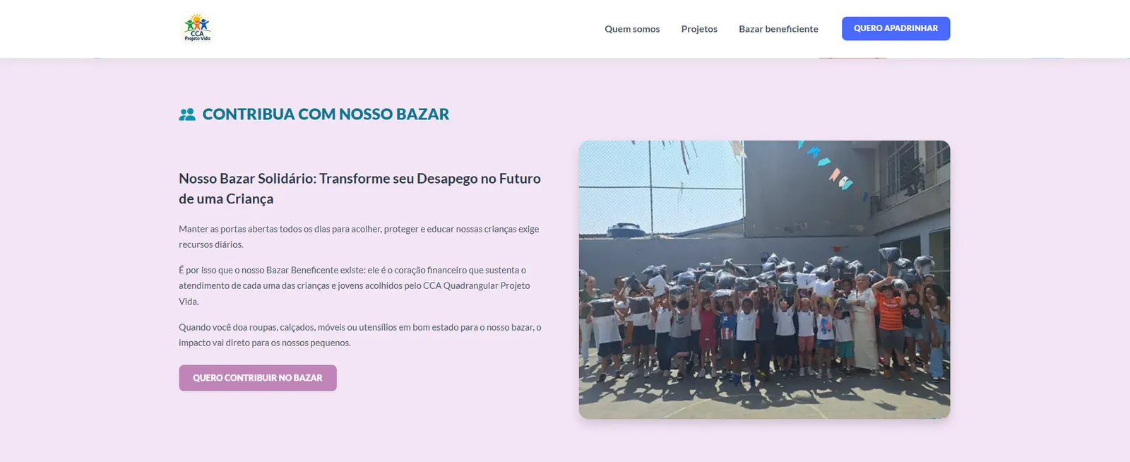 LANDING PAGE INSTITUCIONAL — imagem 4